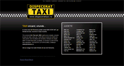 Desktop Screenshot of dispecerattaxi.ro